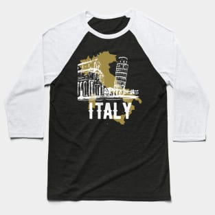 Pisa tower italy Baseball T-Shirt